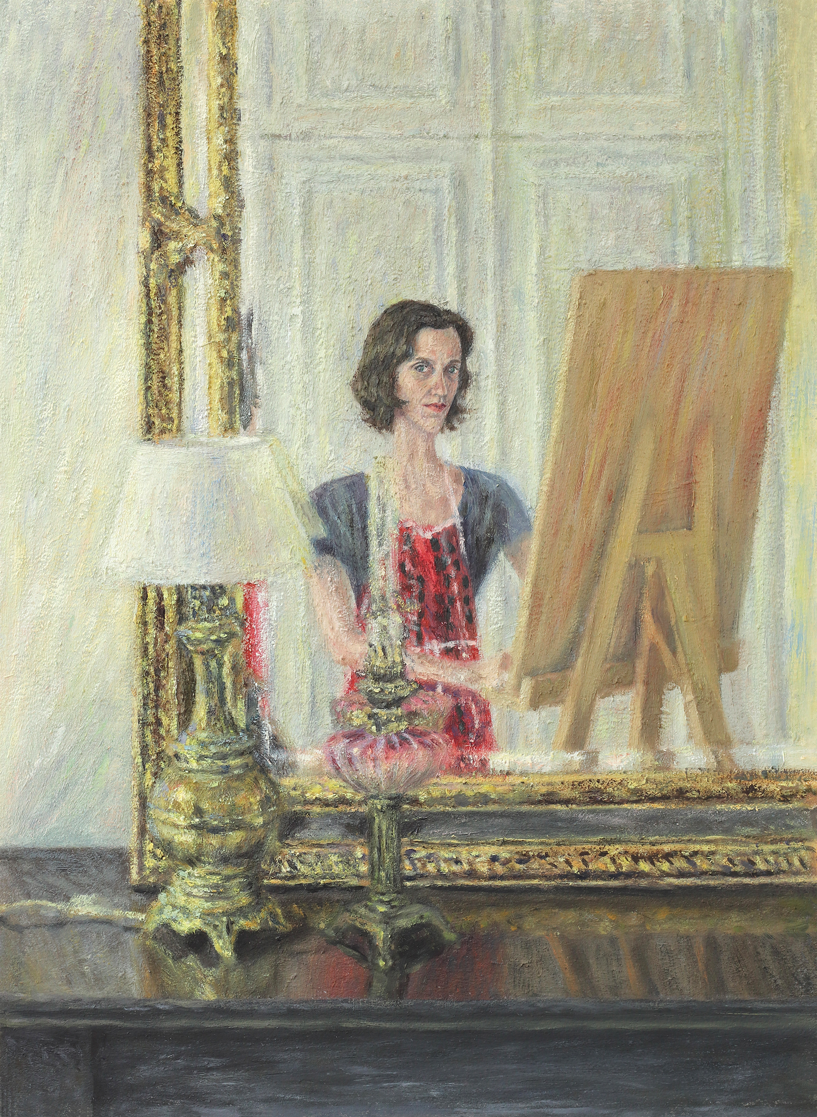Autoportrait au grand miroir
